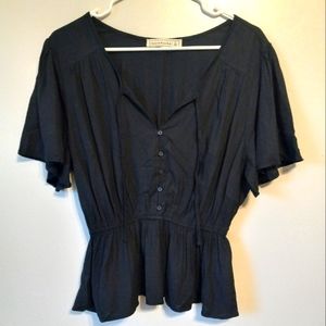 Abercrombie & Fitch cute black blouse